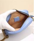 Сумка Gucci Marmont Matelasse Mini Bag Blue